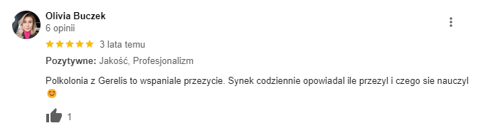 Ferie językowe Wrocław - Opinia 5
