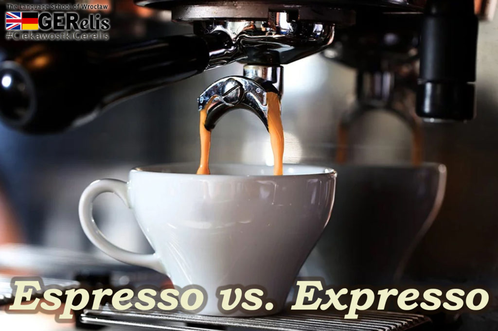 Ciekawostka Gerelis #14. Espresso czy expresso? Jaka jest prawidłowa nazwa? Jak to właściwie jest z tą małą czarną kawą? 